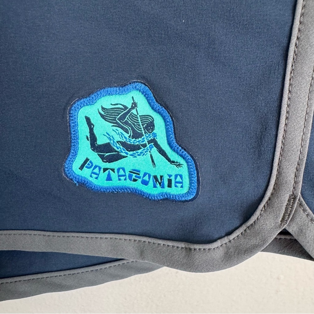 Patagonia Hydropeak Side Shore Board Shorts Blue Men's 18" Outseam Size 33 X 8 - Picture 5 of 11